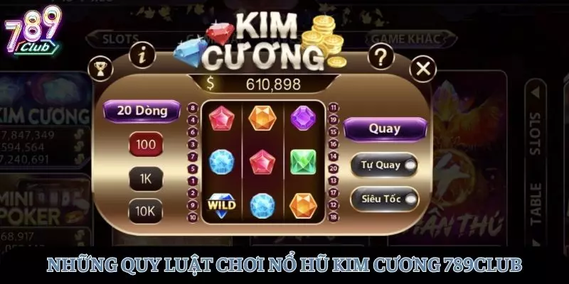 Những quy luật khi chơi hũ kim cương tại 789club